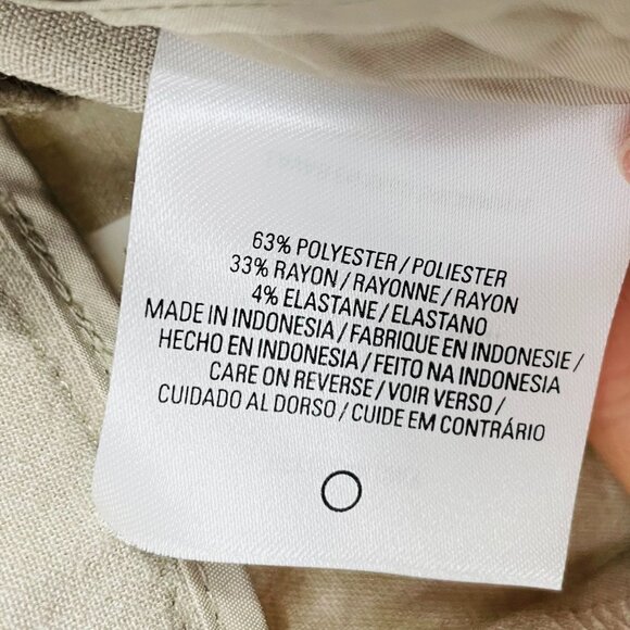 Tahari Women's Tan Loose Sleek Business Causal Pants Size 4 - Picture 8 of 13